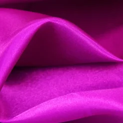 Sleek Satin Tablecloth 120" Round - Magenta Violet