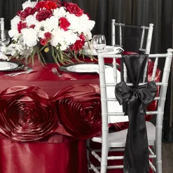 Sleek Satin Tablecloth 120