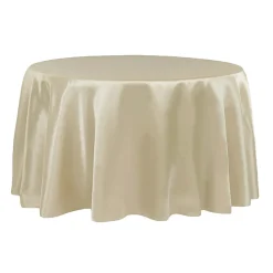 Sleek Satin Tablecloth 120