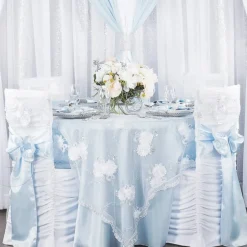 Sleek Satin Tablecloth 120