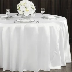 Sleek Satin Tablecloth 120