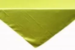 Sleek Satin Tablecloths - Apple Green