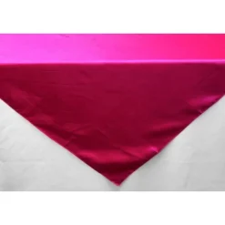 Sleek Satin Tablecloths - Fuchsia
