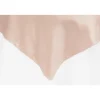 Sleek Satin Tablecloths 54" Square - Blush/Rose Gold