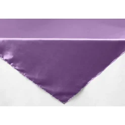 Sleek Satin Tablecloths - Victorian Lilac/Wisteria