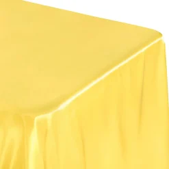 Sleek Satin Tablecloth 90
