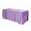 Sleek Satin Tablecloth 90"x156" Rectangular - Victorian Lilac/Wisteria