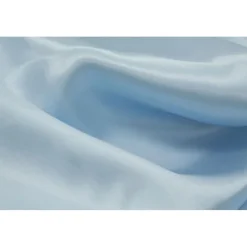 Sleek Satin Tablecloth 90"x132" Rectangular - Baby Blue