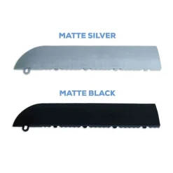 Snaplock Dance Floor Male Edge Corner Piece - 2" Wide - Choose Finish