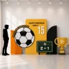 Soccer Champions Foam Core Birthday Backdrop Kit by PopScene™