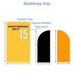 Soccer Champions Foam Core Birthday Backdrop Kit by PopScene™