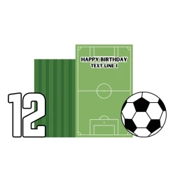 Soccer Stadium Foam Core Birthday Backdrop Kit by PopScene™