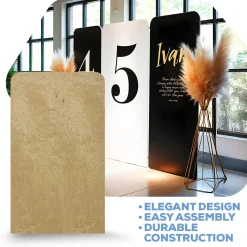 Soft Edge Rectangle Collapsing Chiara Wall Panel - Select Your Size!