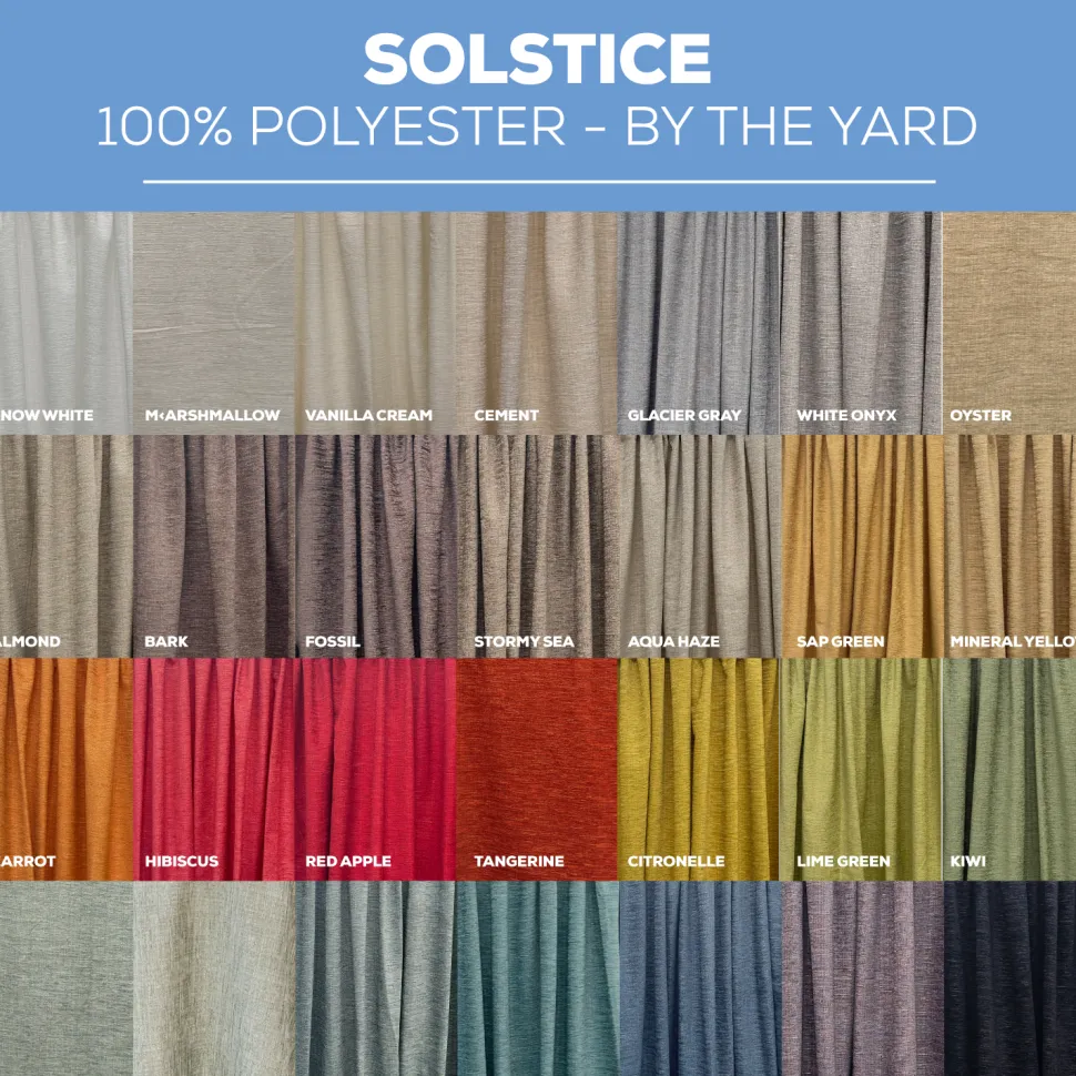 Solstice Tablecloth by Eastern Mills - Snow White - Many Size Options