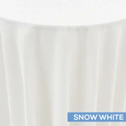 Solstice Tablecloth by Eastern Mills - Snow White - Many Size Options
