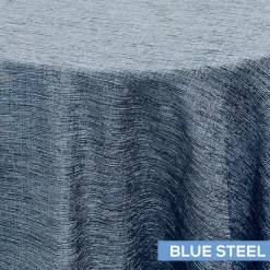 Solstice Tablecloth by Eastern Mills - Blue Steel - Many Size Options