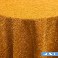 Solstice Tablecloth by Eastern Mills - Carrot - Many Size Options