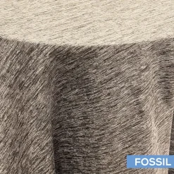 Solstice Tablecloth by Eastern Mills - Fossil - Many Size Options