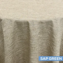 Solstice Tablecloth by Eastern Mills - Sap Green - Many Size Options