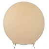 Spandex Arch Cover for Round 7.5 ft Wedding Arch Stand - Champagne