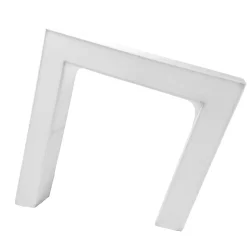 Spandex Cover for 3D Tilted Rectangular Stand - 7.85ft - White