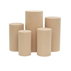 Spandex Pillar Covers for Metal Cylinder Pedestal Stands 5 pcs/set