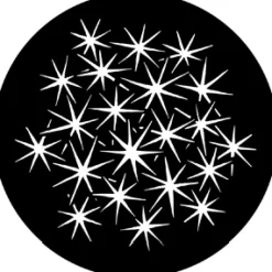 Sparkles - Stock Gobo for Gobo Light Projectors - Choose your size!