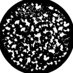 Sponge Texture - Stock Gobo for Gobo Light Projectors - Choose your size!