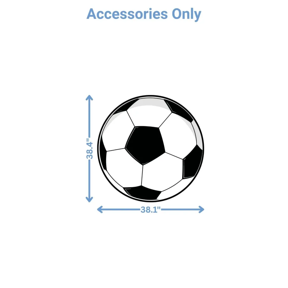 Sports - Soccer 3 Foam Core Birthday Backdrop Kit by PopScene™