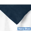 72" Square 200 GSM Polyester Tablecloth / Overlay - Navy Blue