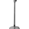 Stackable Retractable Belt Barrier Stanchions - Red