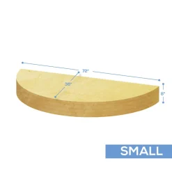 Stackable Half Circle Mini Stage Set