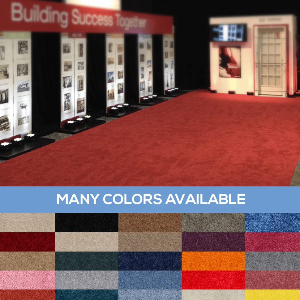 Standard Style Event Carpet - Choose your Size & Color!