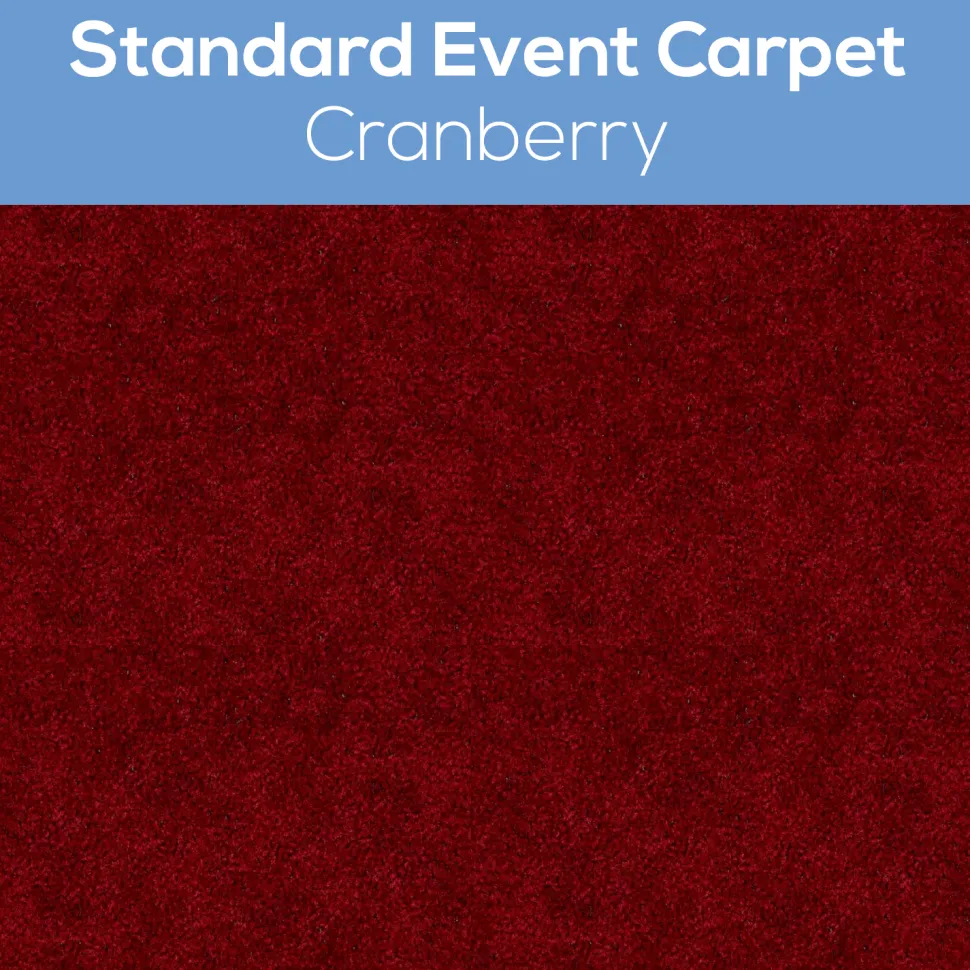 Standard Style Event Carpet - Choose your Size & Color!