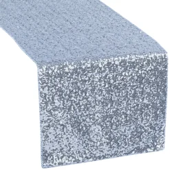 Standard Sequin Table Runner by Eastern Mills - Baby Blue