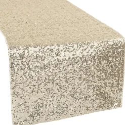 Standard Sequin Table Runner by Eastern Mills - Champagne