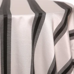 Stripe - Tuxedo Tablecloths - MANY SIZE OPTIONS