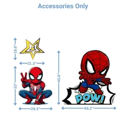 Superheroes - Spider Hero 2 Foam Core Birthday Backdrop Kit by PopScene™