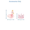 Swan Princess Foam Core Birthday Backdrop Kit by PopScene™
