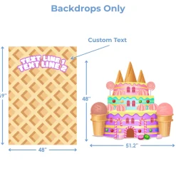 Sweet Treats Foam Core Backdrop Kit by PopScene™