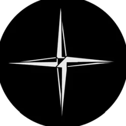 Symmetric 12 - Stock Gobo for Gobo Light Projectors - Choose your size!