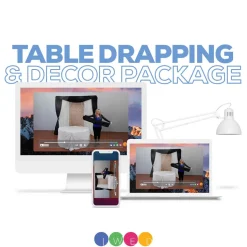 Table Draping & Decor - Instructional Video Package