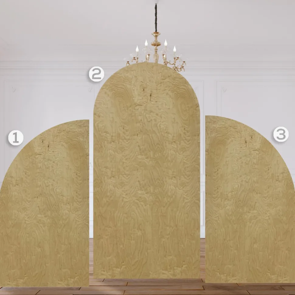 The "Danielle" Chiara 3 Piece Collapsing Wall Panel Set