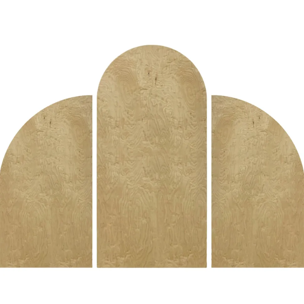 The "Danielle" Chiara 3 Piece Collapsing Wall Panel Set