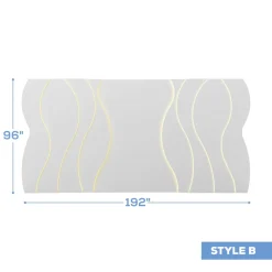 The 3D Ripplewave™ LED Wave Wall - 8ft x 16ft