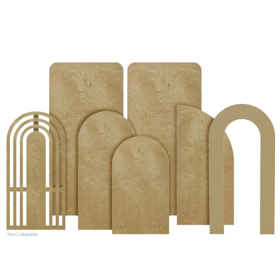 The "James" Chiara 7 Piece Collapsing Wall Panel Set