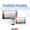 Three Panel Tone-on-Tone Curtain Backdrop - Instructional Video
