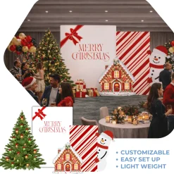 Tis' The Season Foam Core Backdrop Kit by PopScene™
