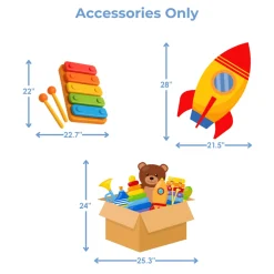 Toy Shop Foam Core Backdrop Kit by PopScene™