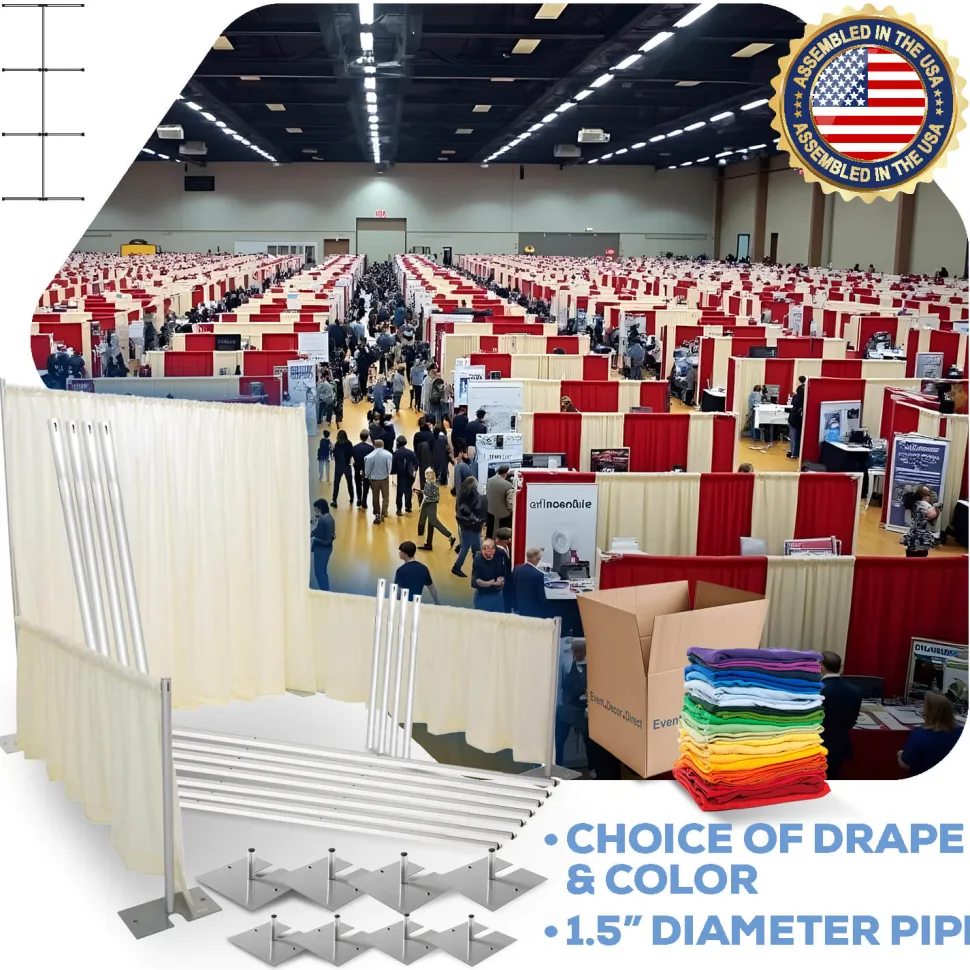 Trade Show Booth Package - 6 "Back-to-Back" Trade Show Booths